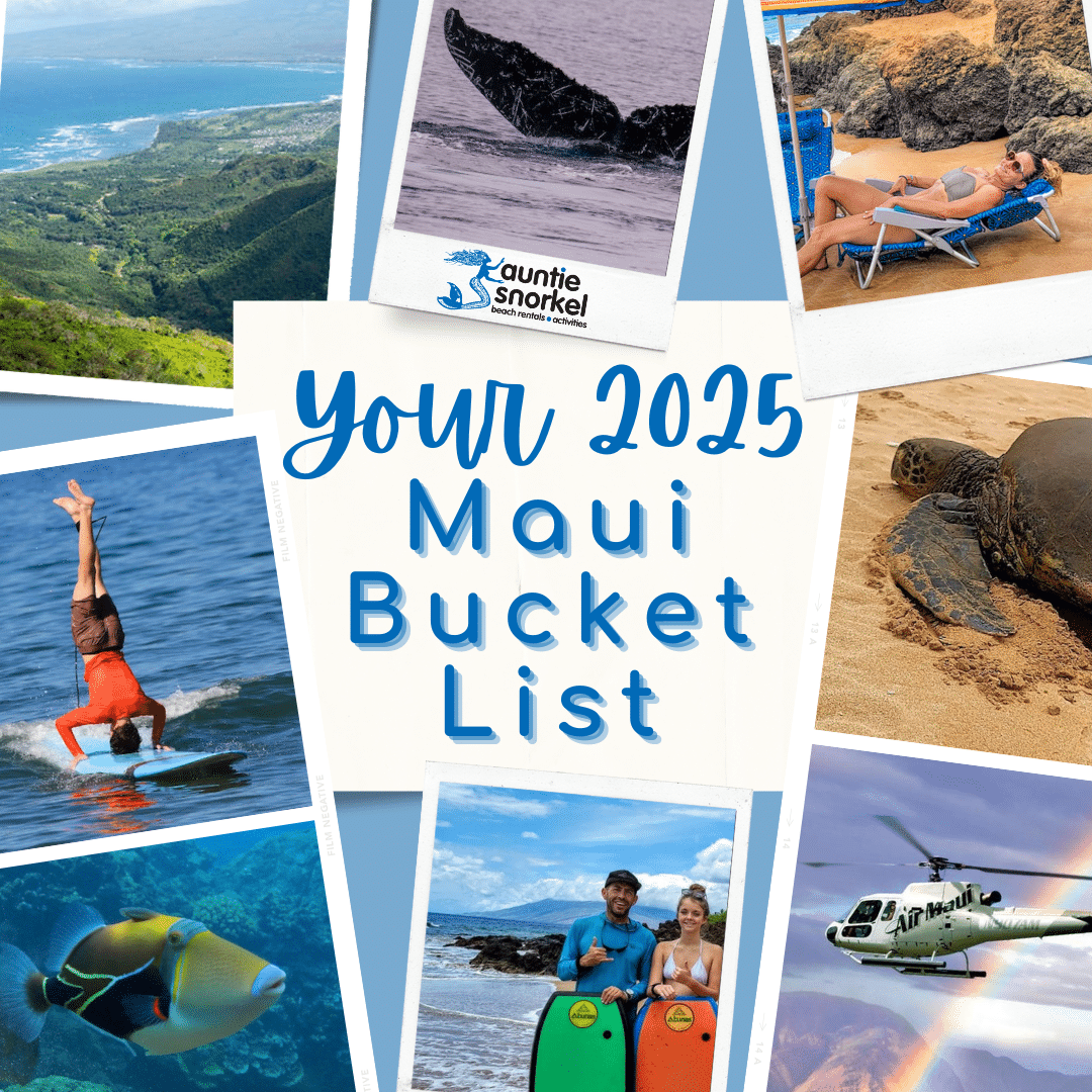 2025 Maui Bucket List