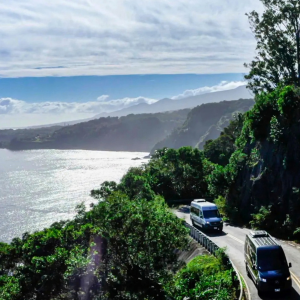 Aloha Eco Adventures Vans on the Road to Hana - Aloha Eco Adventures Road to Hana Tour - Book Maui Activities at Auntie Snorkel