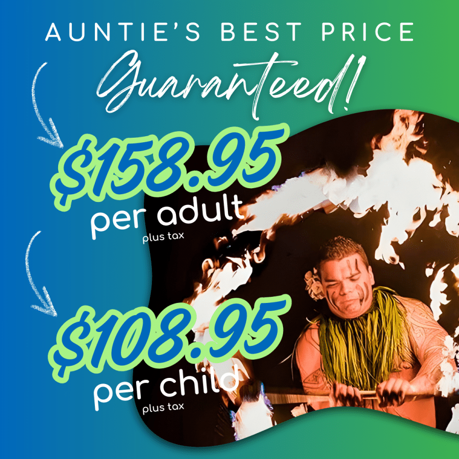 Aunties Best Price Guaranteed - Gilligans Island Luau at Maui Nui Golf Course - Book Maui Activities at Auntie Snorkel