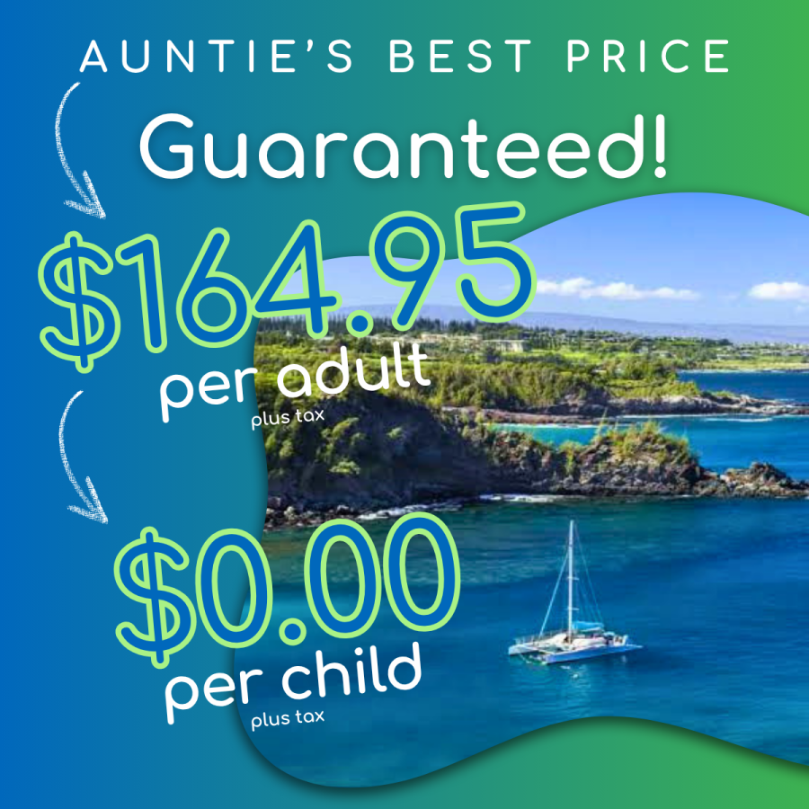 Aunties Best Price Guaranteed - Pacific Whale Foundation Honolua Snorkel Sail - Lahaina - Book Maui Activities at Auntie Snorkel