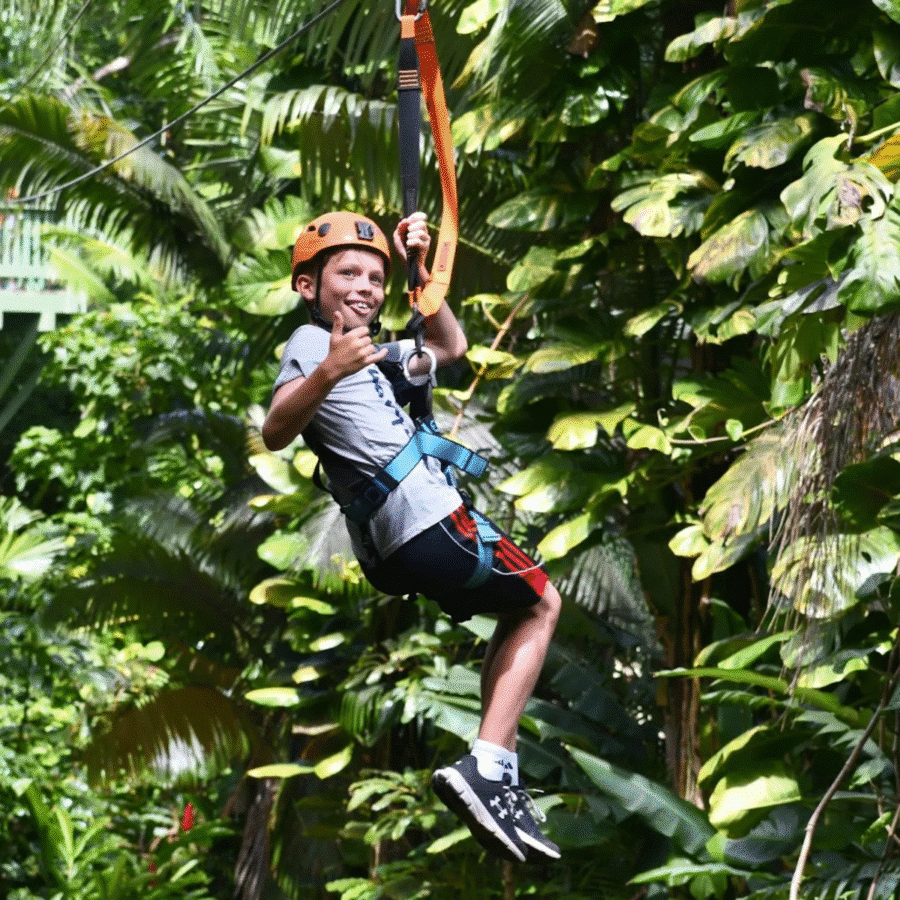 Everyone Has Fun - Maui Jungle Zipline 8 Line Tour - Book Maui Activities at Auntie Snorkel