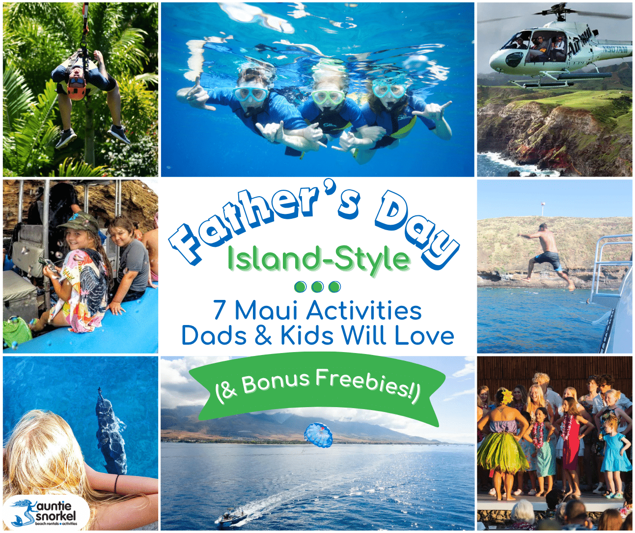 Father's Day Island-Style - 7 Maui Activities Dads and Kids Will Love