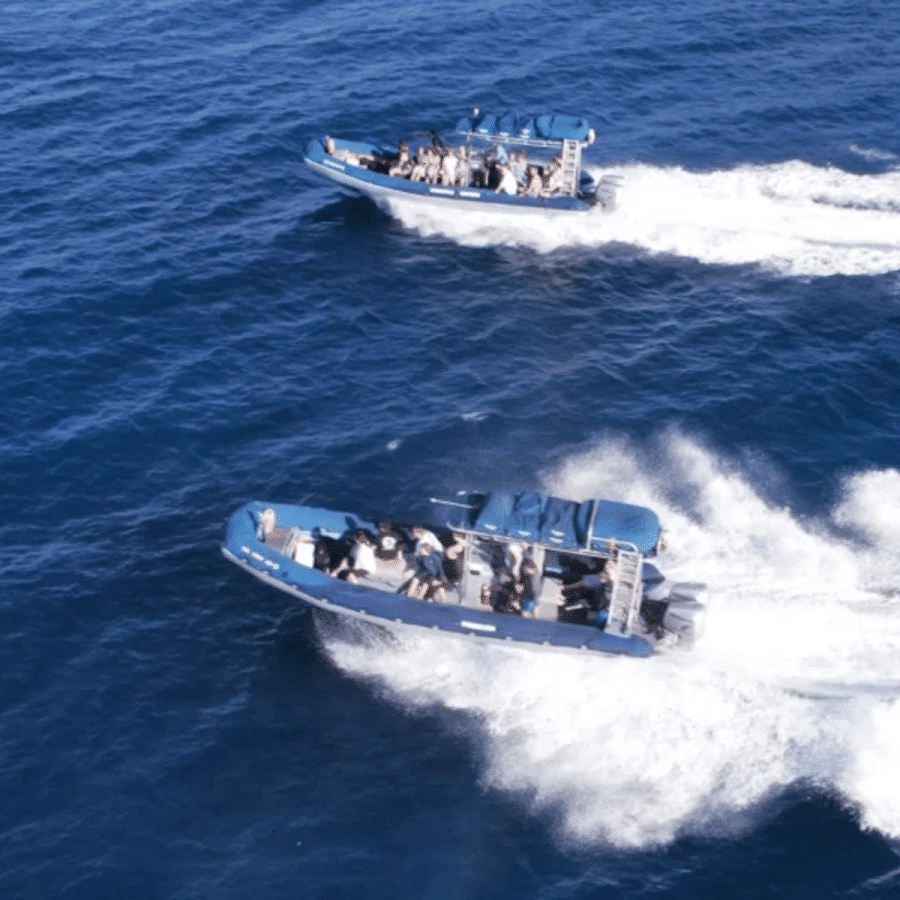 High Speed Rafting - Blue Water Rafting Molokini Express 2 Hour - Book Maui Activities at Auntie Snorkel