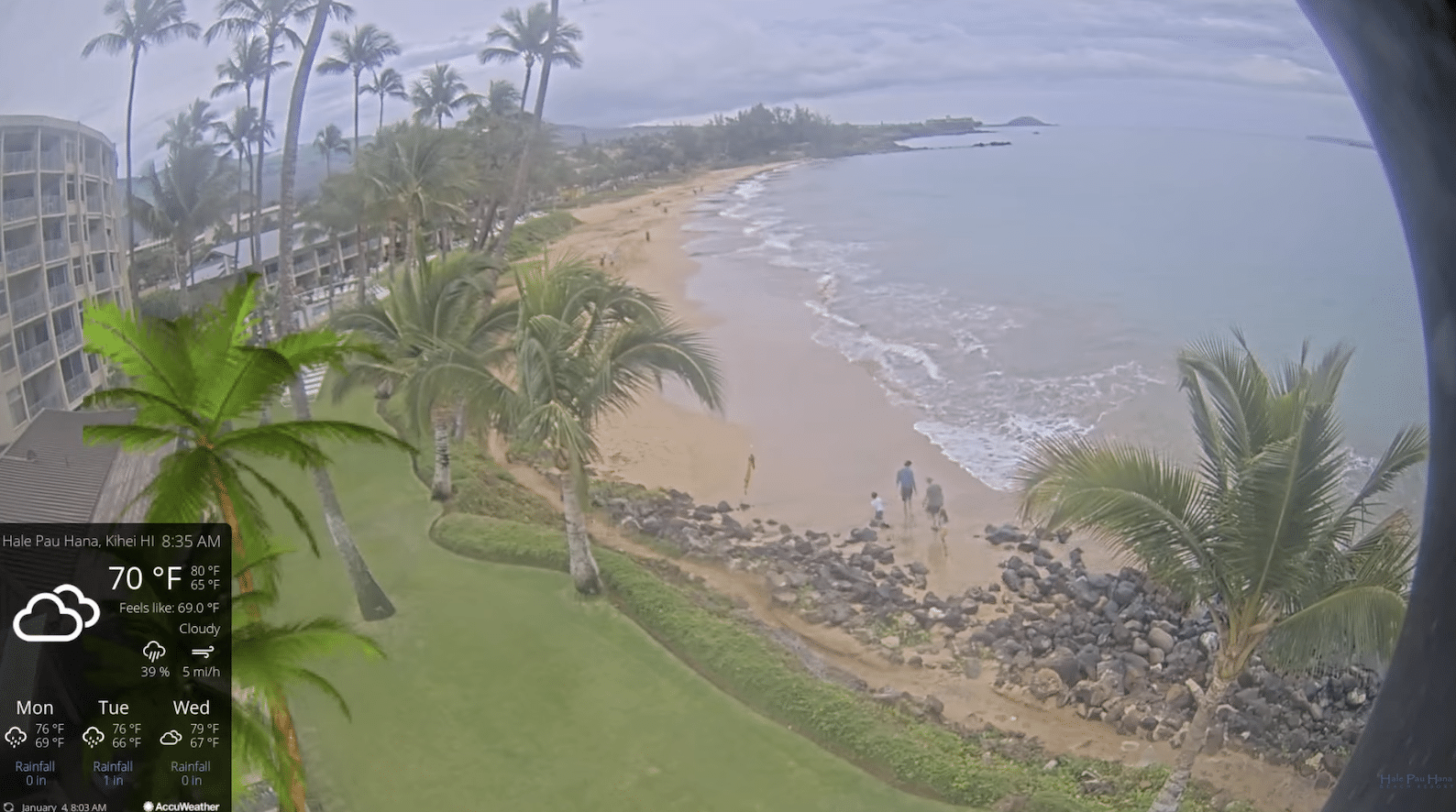 Kamaole Beach Park II Webcam - Maui Webcams - Auntie Snorkel
