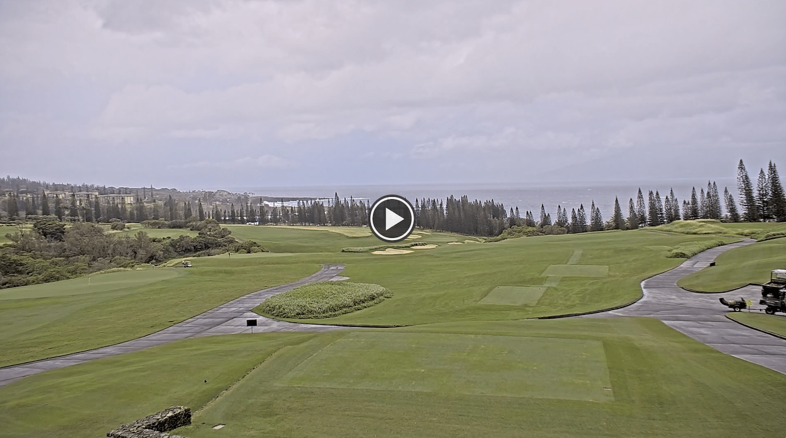 Kapalua Plantation Golf Course Webcam - Kapalua Bay Area Conditions - Maui Webcams - Auntie Snorkel