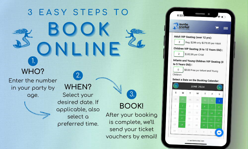 3 Steps to Book Online