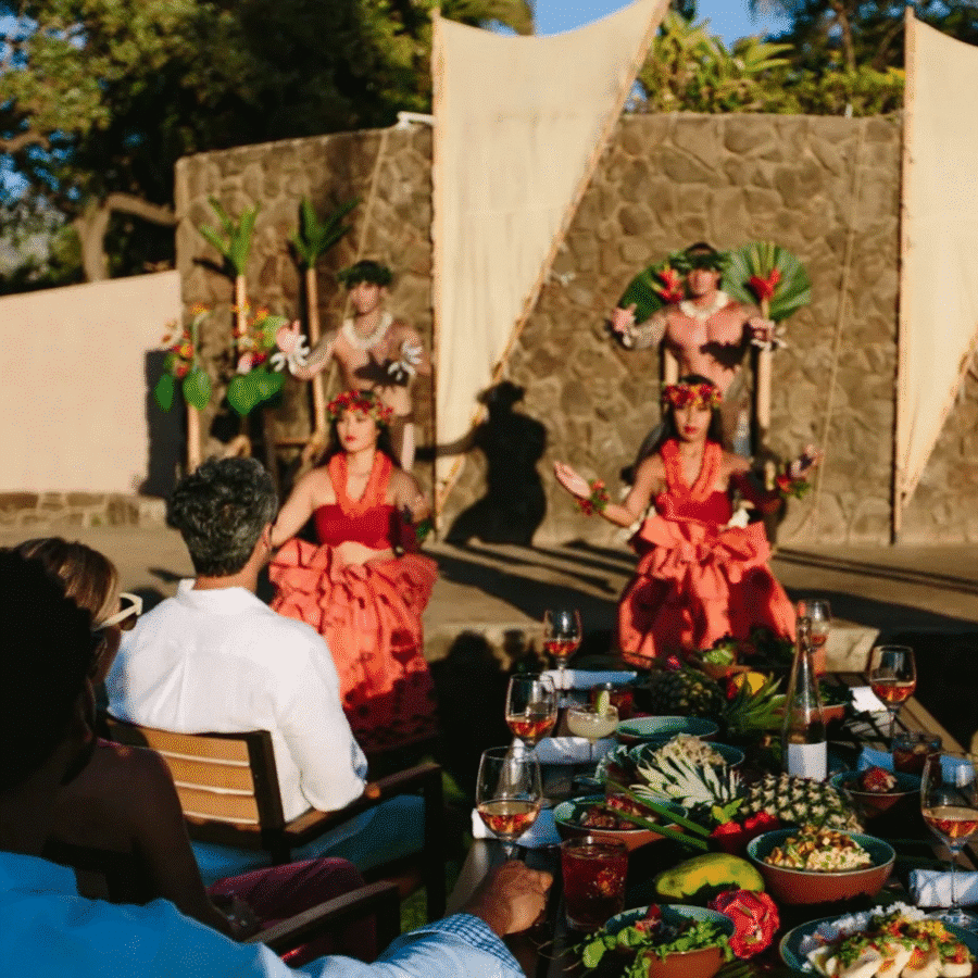 Premium Seating Close to the Stage - Grand Wailea Luau - Book Maui Activities at Auntie Snorkel