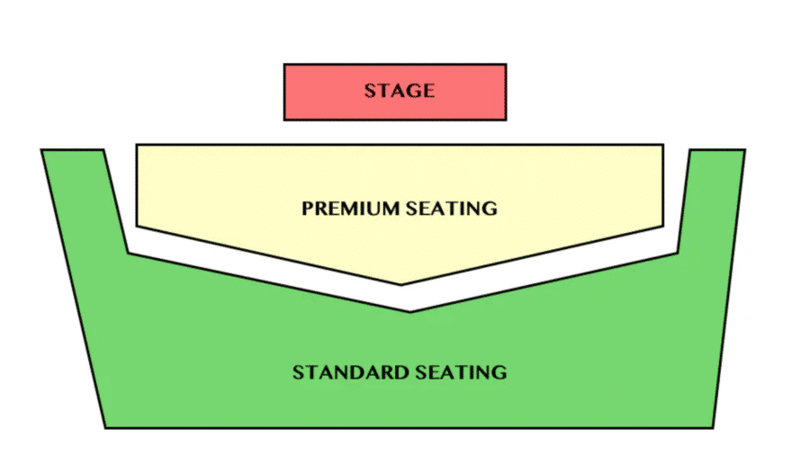 VIP Seating Map