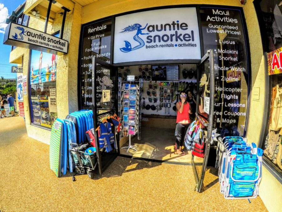 Snorkel Rentals Kihei & Wailea 50 Off + Free Fins! Auntie Snorkel